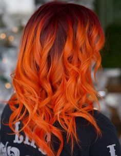 Sunrise Hair, Coral Hair Color, Orange Hair Color Ideas, Fire Hair Color, Purple Blonde Hair, Orange Hair Color, Yellow Hair Color, Which Hair Colour, Coral Hair