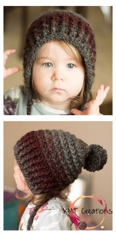 The Cora Hood | Crochet Pattern | SIzes: Toddler, Child, Teen and Adult Hood Crochet Pattern, Hood Crochet, Crochet Baby Blanket Beginner, Confection Au Crochet, Crocheted Hats, Childrens Hats, Hat Patterns