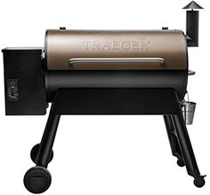 the traegr bbq charcoal grill is shown on a white background