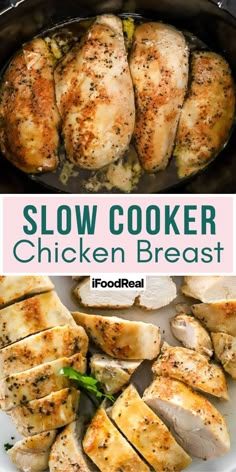 Slow cooker chicken breast. Baked Chicken In Crockpot Slow Cooker, Grilled Chicken In Crockpot, Seasoned Chicken In Crockpot, Bland Chicken Recipes Crock Pot, Crock Pot Grilled Chicken, Juicy Chicken In Crockpot, Chicken Marinades For Crockpot, Basic Crockpot Chicken, Crock Pot Marinated Chicken