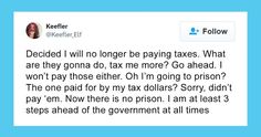 the tweet has been posted to someone who is trying to pay for their taxes