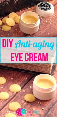 DIY natural anti-aging eye cream is simple to make and may help fine lines and wrinkles on delicate skin. Five simple ingredients come together in no time. best eye cream, eye cream for wrinkles, homemade eye cream, anti aging eye cream, moisturizing eye cream, diy eye cream for wrinkles, diy eye cream shea butter, diy eye cream anti aging, diy eye cream coconut oil, diy eye cream moisturizer, best diy eye cream, easy diy eye cream, diy eye cream for dry skin, diy eye cream recipe Diy Eye Cream Recipe, Eye Cream For Wrinkles, Skin Care Routine For 20s, Diy Anti Aging, Anti Aging Eye Cream