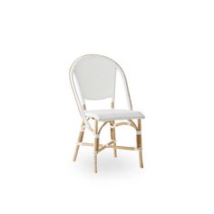 a white chair on a white background