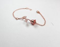 Rose braceletFloral BraceletPink Rose Bracelet Rose by ElseDesigns Elegant Rose Gold Bracelets With Rose Design, Feminine Bracelets For Valentine's Day Gift, Elegant Rose Gold Bracelet With Rose Design, Rose Gold Bracelet With Flower Charm As Gift, Gold Flower Bracelets With Rose Design, Rose Gold Dainty Charm Bracelet Gift For Her, Gold Floral Bracelets With Rose Design, Gold Flower Bracelet With Rose Design, Elegant Rose Gold Charm Bracelet For Gifts