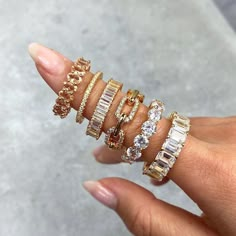 Expensive Jewelry, Stacked Jewelry, Hand Jewelry