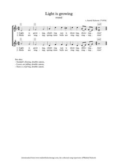 sheet music with the words leaves are falling