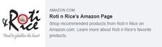 the amazon page for rob's rice's amazon store is shown in this screenshot