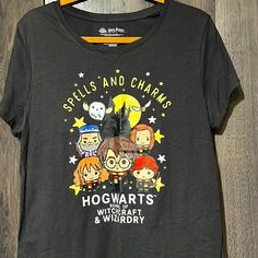 Beautiful New And Never Worn Harry Potter And Wizarding World Friends T-Shirt. Please Check Photos. Thanks. Friends Black Women, Harry Potter And Friends, Fun Tops, Harry Potter Tshirt, Friends T Shirt, Friends Black, Friends Tshirt, Wizarding World, Women T Shirt