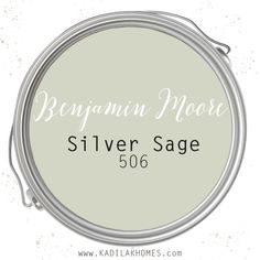 the label for silver sage paint