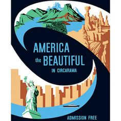 an image of the cover of america and the beautiful in cragma, with text