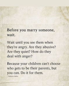 Before saying "I do," make sure you truly understand how your partner handles anger. Their reaction could shape your family’s future. Wait, observe, and choose wisely—for the sake of your children. 🌱 #HealthyRelationships #EmotionalIntelligence #MarriageGoals #AngerManagement #ParentingWisely #RelationshipAdvice 👨‍👩‍👧‍👦💖