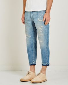 Levi's Made & Crafted DRAFT TAPER JEAN - BANZAI PIPE | Garmentory Tapered Jeans, Levi Strauss, Work Pants, Raw Edge, Levi's