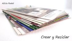 a stack of magazines sitting next to each other on top of a white countertop