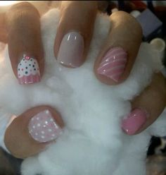 Girly Acrylic Nails, Pretty Gel Nails, Really Cute Nails, Soft Nails, Fire Nails, Dream Nails, Funky Nails, Fancy Nails