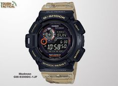 The New GW-9300DC-1 Desert Camo Series base on regular Mudman GW-9300 series. Desert Camouflage, Casio Digital, New G Shock, Casio Vintage, Desert Camo, Man Set