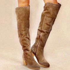 Coconuts By Matisse Muse. Perfect Fall Boots! 2.25 In Heel Height. Never Worn! Casual Spring Knee-high Boots With Closed Toe, Perfect Fall Boots, Matisse Shoes, Otk Boots, Fall Boots, Boots Suede, Free People Shoes, Boots Fall, Taupe Color