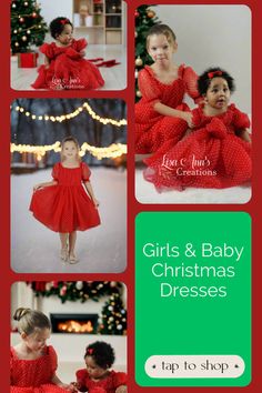 Make this holiday season truly memorable by gifting your little girls our adorable matching Christmas dresses. Perfect for family photographs, Christmas Eve dinners, or just cozying up by the fire, these dresses are the epitome of holiday charm. With their cute designs and festive colors, your girls will be the star of the Christmas party. Don't let this season pass without creating magical memories in our matching Christmas dresses. Christmas Eve Dinners, Baby Christmas Dresses