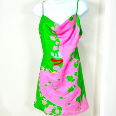 Pink & Green "Love" Tree Print Sleeveless Mini Dress Size L (See Measurements) Material Aprx Flat Meas: Bust 18.5" Waist 17" Hip 20.5" Length 35" Adjustable Shoulder Straps Kept In A Clean, Smoke-Free, Pet-Free Environment The Tag Looks Like A Zara Tag, Unsure If They Have Any Brand Relation Green Love, Love Tree, Dresses Pink, Sleeveless Mini Dress, Tree Print, Pink Dress, Shoulder Straps, Pink And Green, Zara