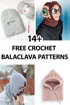 14 Free Balaclava Crochet Patterns - Sarah Maker Sarah Maker, Macrame Things, Diy Coaster, Crochet Pot Holders Free Pattern, Crochet Potholder Patterns, Crochet Placemat Patterns