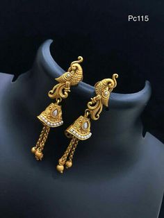 Latest Model Ear Rings Gold, 3grams Gold Earrings Indian, 4 Grams Gold Ear Rings, Small Earrings Gold, Temple Jewellery Earrings, Gold Earrings Indian