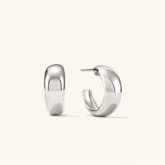 A classic, yet bold design. Pair it with daintier rings to create the perfect starter stack. Bday Wishlist, Exclamation Point, Domed Ring, Engraved Items, Bold Design, Accessories Jewelry Earrings, Minimalist Jewelry, Pure Silver, Sterling Ring