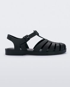 Melissa Possession Sandal Matte Black - Black Jelly Sandal Punk Love, Mini Melissa Shoes, Melissa Shoes, Pop Collection, Candles For Sale, Mini Melissa, Viktor & Rolf, Jelly Shoes, Jelly Sandals