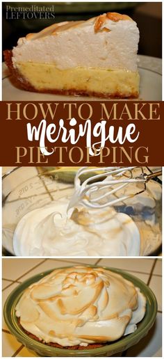 how to make meringue pie in the microwave