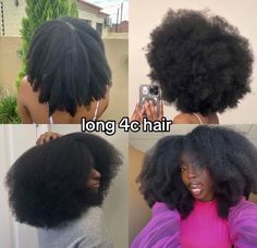 What’s your hair type? (Comment below) . . . #natrualhairjourney #naturalhairforbeginners #naturalhairstyles #naturalhair #curlyhair #curlyhairmethod #longhair #longthickhair #4chair #thickhairproblems #sacoolestkid #wigtutorials #coolestkidsinafrica #mzansi_coolest_gals #curlywig #thicknaturalhair #hairproducts #hairgrowth #hairgrowthtips #hairgrowthjourney #curlyhairgirls Thick Hair Problems, Type 4 Natural Hair, 4c Afro, Healthy Black Hair, Hair Blowout, Hair References, 1st House