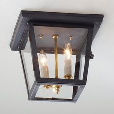 three light fixture hanging from the ceiling