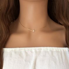 Tiny Herkimer Diamond Necklace - This Beautiful Dainty Choker Necklace Is Handmade To Order Using A High Quality Genuine Raw Herkimer Diamond As A Focal. The Stone Is Suspended As If Floating On A 0.7mm 14k Gold Filled Snake Chain. Herkimer Is An April Birthstone. The Chain Is Finished With A Lobster Claw Clasp And Decorative Bead. The Size Of The Stones Varies. They Are Approximately Between 5 - 8 Mm In Height And 3 -5 Mm In Width. You May Choose Your Preferred Length Of Chain. Most Of The Ston Herkimer Diamond Necklace, Dainty Choker Necklace, Gem Crafts, Diamond Choker Necklace, Dainty Choker, Decorative Beads, Diamond Choker, April Birthstone, Herkimer Diamond