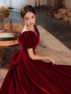 Lillian Gown – A Lark And A Lady Victorian Evening Gown, Gown For Prom, Velvet Evening Dress, Formal Dance, Fashion Drawing Dresses, Elegant Prom Dresses, Fantasy Gowns, Women's Evening Dresses, Evening Dresses Elegant