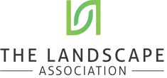 the landscape association logo is shown