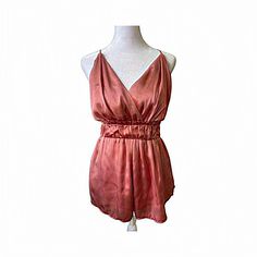 Nwot Shinestar Pink Satin Elastic Cocktail Party Romper Jumpsuit Size Medium Coral Peachy Pink Adjustable Criss-Cross Straps 13.5" Waist (Unstretched) 14" Rise Fully Lined Offers Always Welcome! Shop My Closet For: Winter Summer Spring Fall 70's 80's 90's 2000's Denim Jeans Modern Contemporary Vintage Classic Chic Grunge Boho Office Athleisure Hippie Indie Streetwear Sportswear Peasant Bohemian Linen Workwear Business Casual Formal Dress Beach Coastal Christmas Halloween Valentines Thanksgiving Summer Party Satin Jumpsuits And Rompers, Summer Satin Jumpsuit For Date Night, Sleeveless Flirty Bodysuit For Date Night, Flirty Sleeveless Bodysuit For Date Night, Glamorous Summer Bodysuit For Date Night, Flirty One-piece Jumpsuits And Rompers For Parties, Office Athleisure, Linen Workwear, Casual Formal Dress