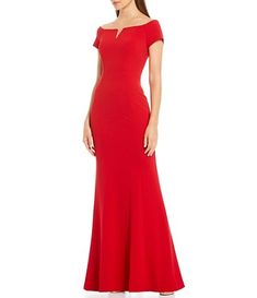 Women's Formal Dresses & Evening Gowns | Dillard's Women's Formal Dresses, Red Ball Gowns, Red Evening Gowns, Red Evening Dress, Coral Dress, Women Formals, Formal Dresses For Women, A Line Gown, Red Outfit