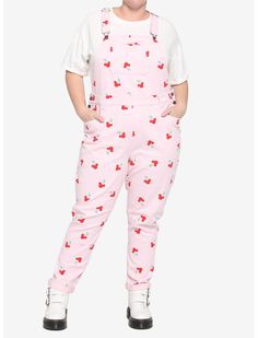 Disney Bound Outfits Casual, Pink Overalls, Overalls Plus Size, Plus Size Hot, Disney Bound Outfits, Her Universe, Disney Style, Hot Topic, Sliders