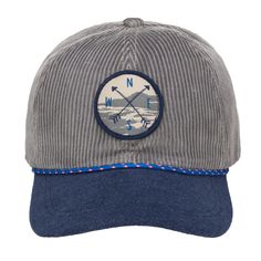 Features: Brim Size: 2.5" 100% cotton Fits 5-7 years old Corduroy cap with wool brim, compass pass and rope detail Outdoor Corduroy Baseball Cap With Curved Brim, Adjustable Corduroy Hats For Outdoor, Kids Corduroy, Fall Hats, Hat Fashion, Gray Color, Fall Winter, Wool, How To Wear