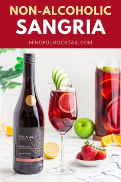 non - alcoholic sangria is the perfect way to celebrate this holiday season