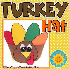 a turkey hat with the words turkey hat on it