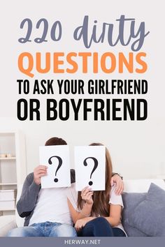 Find out how adventurous your partner can be behind closed doors with these fun dirty questions to ask your girlfriend or boyfriend. Crazy Questions To Ask, Questions To Ask Your Girlfriend, Kik Game Cards, Dirty Questions To Ask, Dirty Questions, Truth Or Truth Questions, Deep Conversation Starters, Spice Up Your Love Life, Flirty Questions