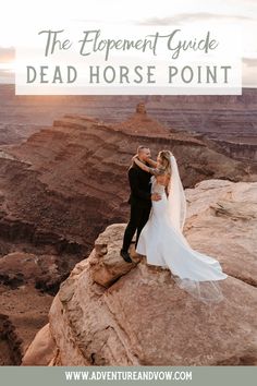 Imagine saying 'I do' amidst the stunning panorama of Moab's Dead Horse Point State Park. With this guide, we'll take you through every step of planning a breathtaking Dead Horse Point wedding, from choosing the perfect location to selecting the most meaningful elements. Your dream desert elopement starts here! State Park Elopement, Dead Horse Point State Park, Photography Timeline, Park Pictures, California Elopement, Desert Landscape