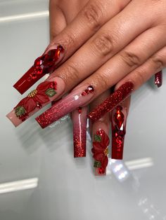 Quince Nails, Christmas Nail Designs, Xmas Nails