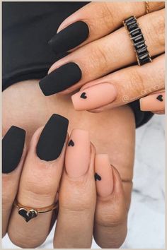 Black Nail Art Designs, Matte Black Nails, Lace Nails, Leopard Print Nails, Art Concepts, Black Nail Art, Matte Nails Design, Black Nail Designs, Black Nail