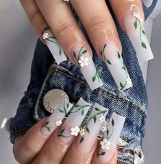 Elegant and romantic, it is made in the highest salon quality for you! Sugar Diet, Long Nail Designs, Colorful Nails, Her Nails, Long Acrylic Nails Coffin, Long Square Acrylic Nails, Acrylic Nails Coffin Short, Acrylic Nails Coffin, Square Acrylic Nails