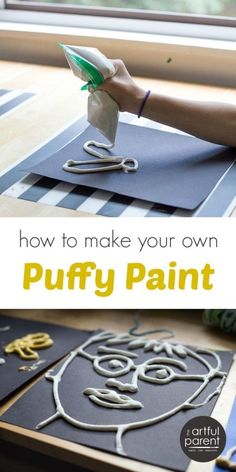 how to make your own puffy paint