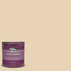 a can of behro ultra paint in dark brown with the words behro on