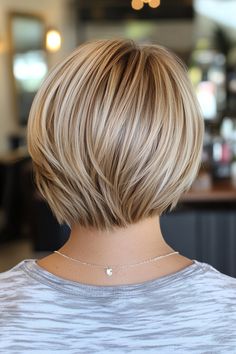 Elevate your look with 21 stylish layered hairstyles for short hair that add flair and dimension! ✨💇‍♀️ #ShortHair #LayeredCuts #StylishHair Layered Hairstyles For Short Hair, Trendy Layered Hairstyles, Layered Curly Hair, Fine Straight Hair, Layered Bob Haircuts, Beautiful Haircuts, Layered Hairstyles, Bob Haircut For Fine Hair, Work Hairstyles