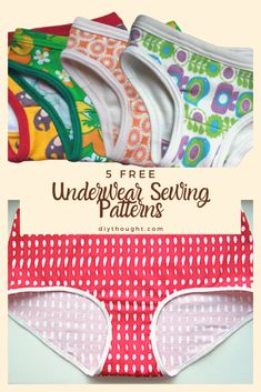 Panties Pattern, Hipster Pattern, Diy Projects For Kids, Simplifying Life, Clothes Crafts