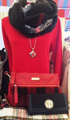 Plaid accessories are the perfect statement for your fall and winter wardrobes. Plaid Accessories, Fall And Winter, Winter Wardrobe, Plaid