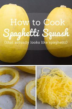 how to cook spaghetti squash that actually looks like spaghetti