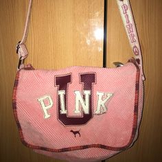 Brand New And Holds Alot Pink Flap Bag With Adjustable Strap, Pink Flap Bag For Everyday Use, Victoria Secret Pink Bags, Louis Vuitton Twist Bag, Pink Bag, Vs Pink, Victoria's Secret Pink, Secret Pink, Victoria Secret Pink